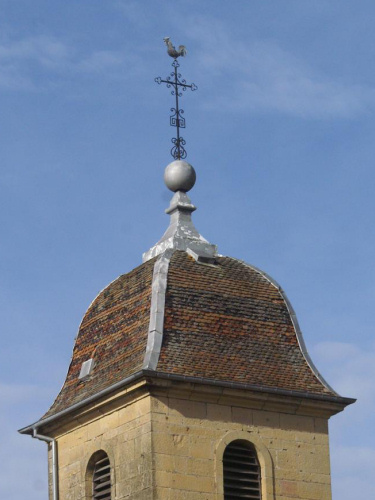 Clocher de Brotte-lès-Luxeuil (70) photo MJ. Masset