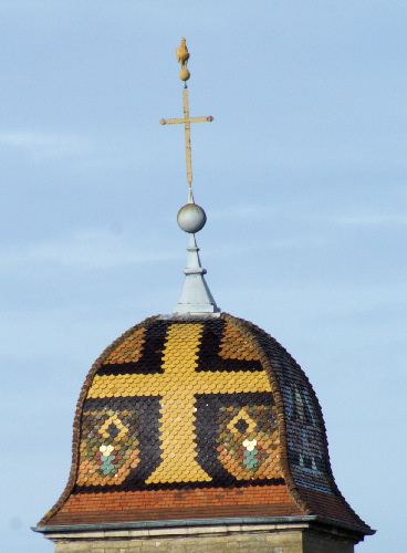 Le clocher de Busy, photo J. Masset