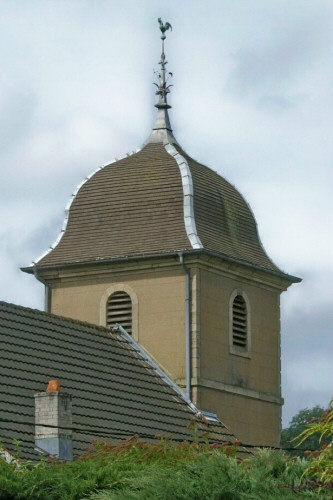 Clocher de Chagey, photo J. Masset