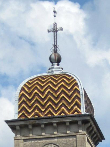 Clocher de chalèze (25) photo J. Masset