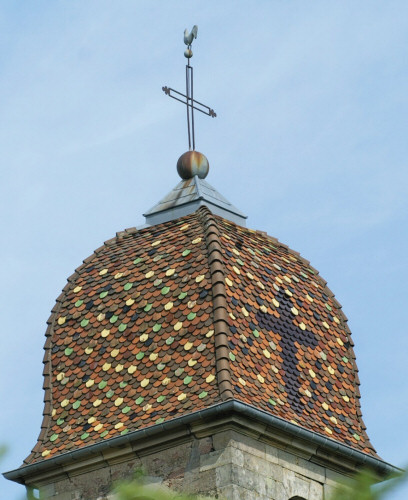 Clocher de Chenebier, photo J. Masset