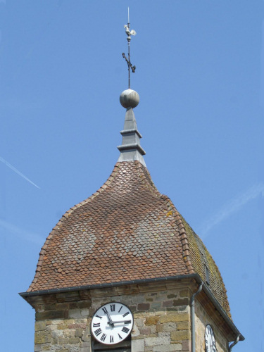 Clocher Conflans sur Lanterne (70), photo J. Masset