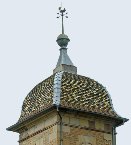 Clocher de Couthenans, photo J. Masset