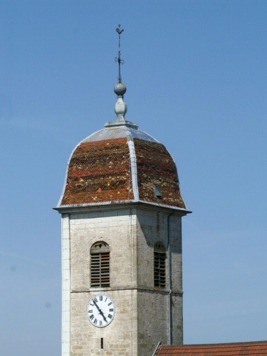 Clocher d'Etalans (25) photo J. Masset