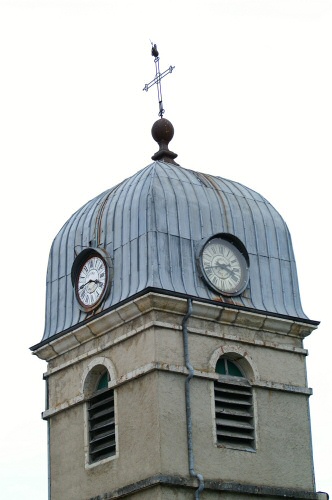 Clocher de La Pesse (39) photo J. Masset