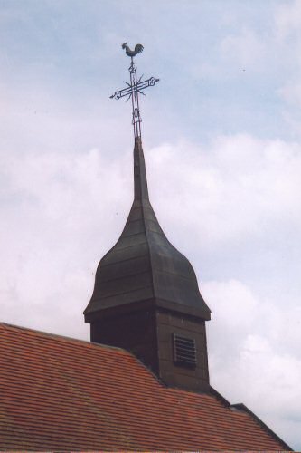 Clocher de la chapelle du Saucet, photo J. Masset