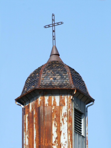 Clocher du couvent des Fontenelles (25) photo J. Masset