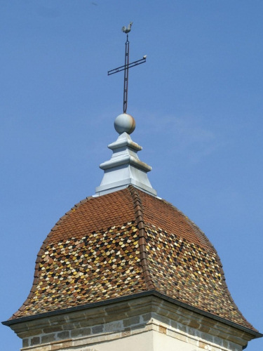 Clocher de Mazerolles-le-Salin (25) photo J. Masset