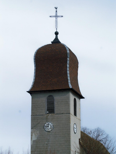 Clocher de Montandon, photo J. Masset