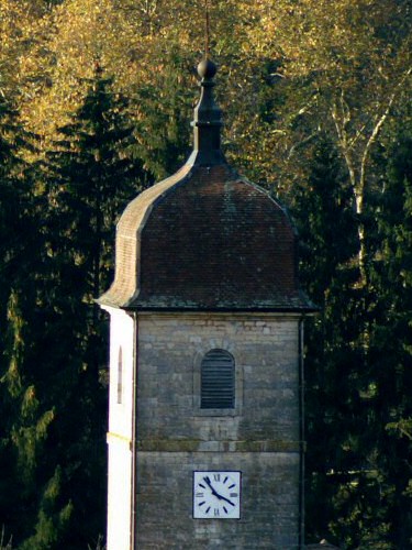 L'église de Nans-sous-Sainte-Anne, photo J. Masset