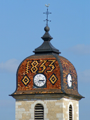 Clocher de randevillers (25) photo J. Masset