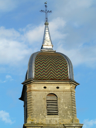 Clocher de Scey-sur-Saône (70) photo J. Masset
