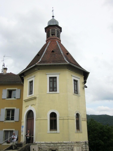 Clocher de Saint Lupicin (39) photo J. Masset