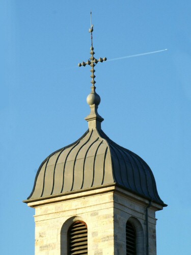 Clocher de St Maurice à Besançon (25) photo J. Masset