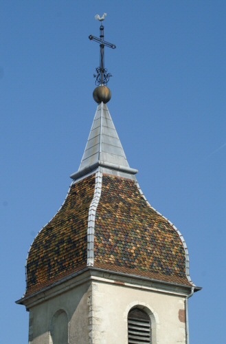 Clocher de Saint-Sulpice (70) photo J. Masset