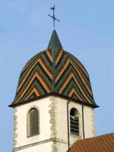 Clocher de Tournans (25) photo J. Masset