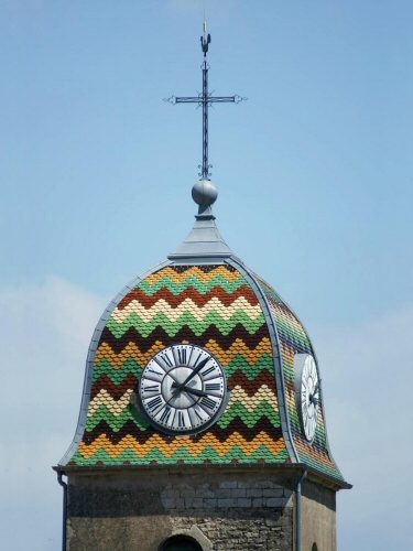 Clocher d'Uzelle (25) photo J. Masset