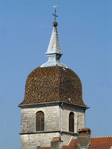 Clocher de Villersexel (70) photo J. Masset