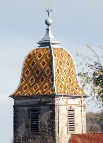 Clocher d'Aibre (25) photo M. Morlin