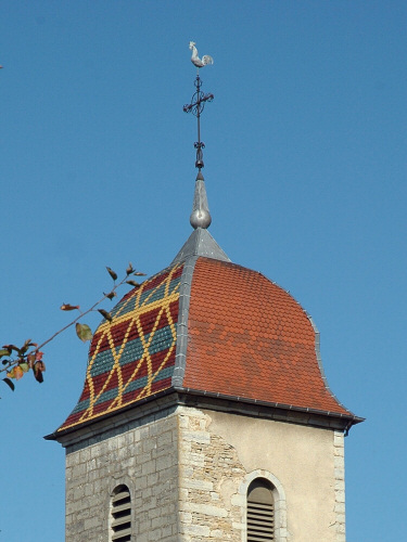 Clocher d'Arcey (25) photo M. Morlin