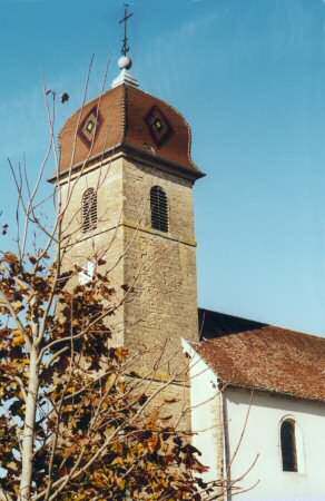 L'église d'Audeux, photo M. Morlin