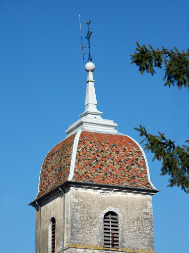 Clocher d'Autoreille (70) photo M. Morlin
