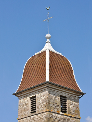 Clocher de Bonboillon (70) photo M. Morlin