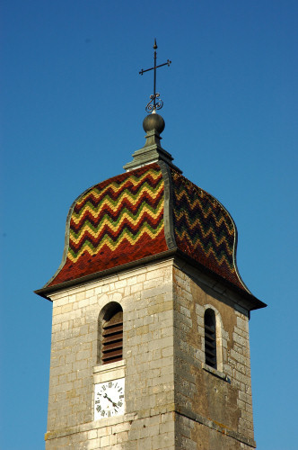 Clocher de Boulot (70) photo M. Morlin