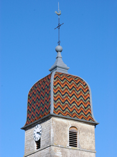 Clocher de Bourguignon-lès-La Charité (70) photos M. Morlin Clocher de Bourguignon-lès-La Charité (70) photos M. Morlin