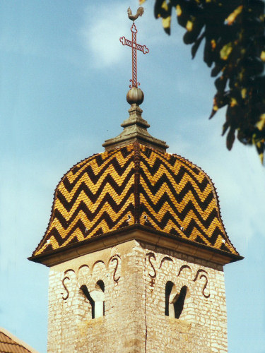 Clocher de Boussières, photo M. Morlin