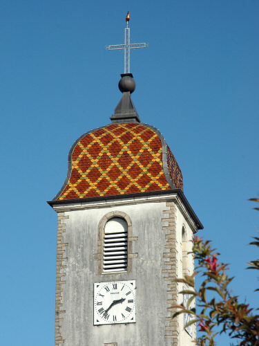 Clocher de Branne (25) photo M. Morlin