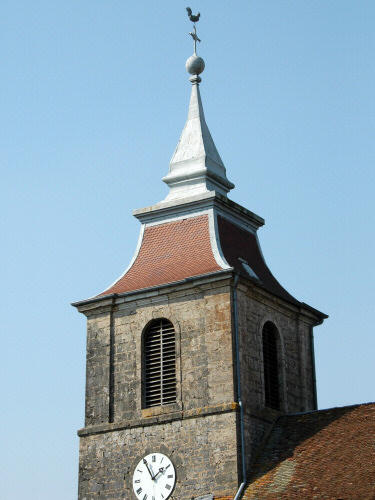 Clocher de Choye (70) photo M. Morlin
