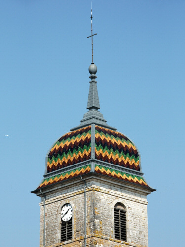 Clocher de Cugney (70) photo M. Morlin