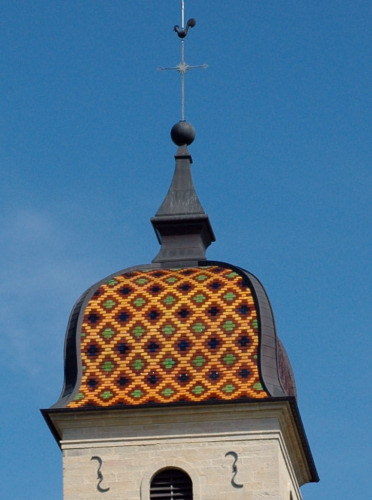 Clocher de Genevrey, photo M. Morlin