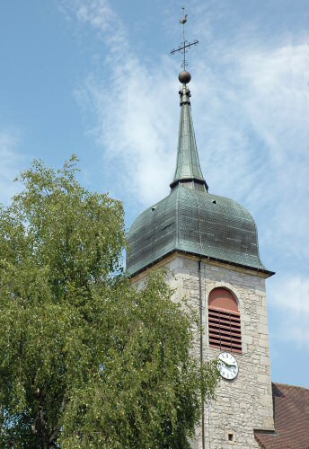 Clocher de Gevry (39) photo M. Morlin