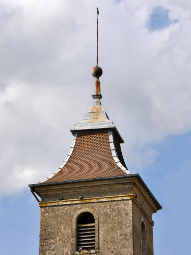 Clocher d'Hugier (70) photo M. Morlin