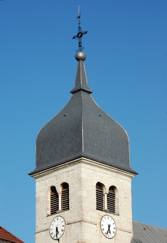 Clocher de Jougne (25) photo M. Morlin
