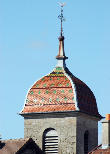 Clocher de La Marre (39) photo M. Morlin