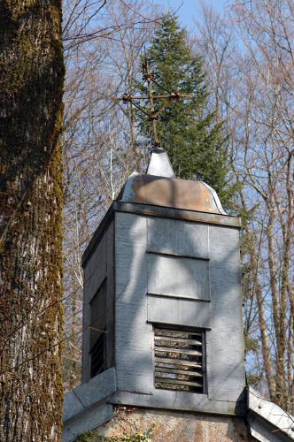Clocher de la chapelle des Rousselets (39) photo M. Morlin