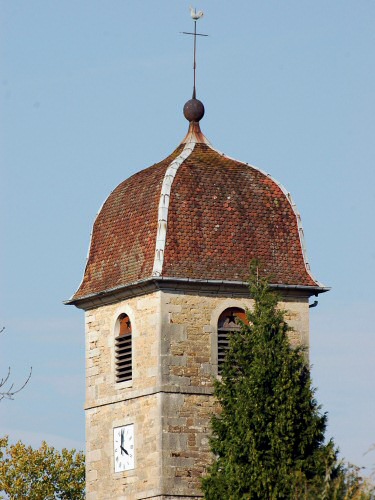 Clocher de L'Etoile (39) photo M. Morlin