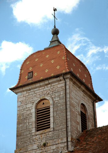 Clocher de Malans (70) photo M. Morlin