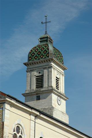 L'église de Mont-sous-Vaudrey, photo M. Morlin