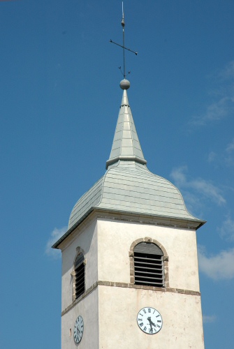 Clocher d'Offlanges (39) photo M. Morlin