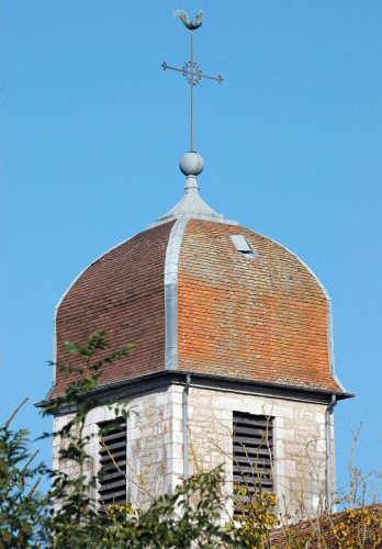 Clocher d'Ounans (39) photo M. Morlin