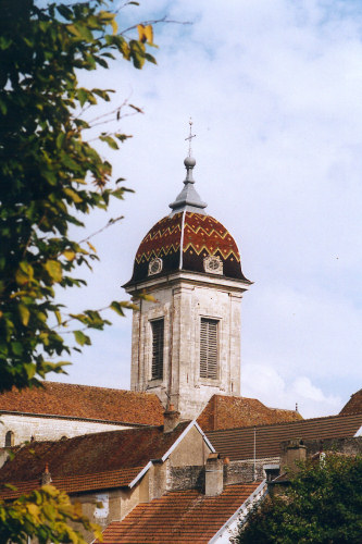 Clocher de Pesmes, photo M. Morlin