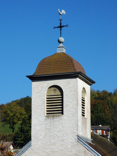 Clocher de Pont-d'Héry (39) photo M. Morlin