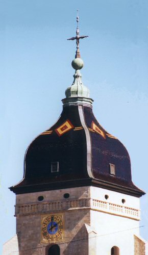 Clocher de Pontarlier, photo M. Morlin