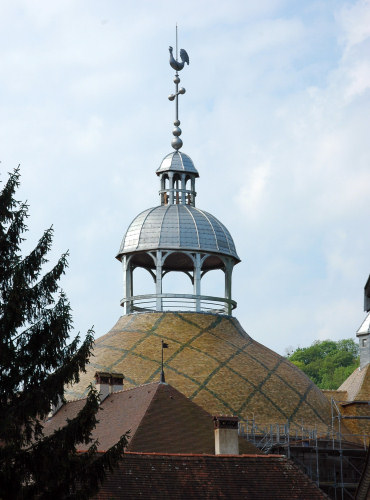 Clocher de la chapelle de Salins-les-Bains, photo M. Morlin