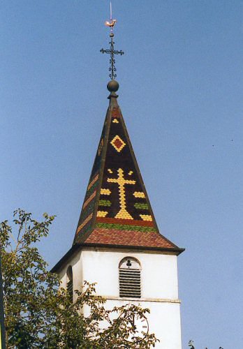 Clocher de Sermange (39) photo M. Morlin