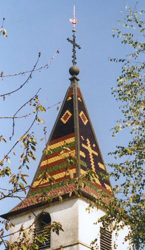 Clocher de Sermange, photo M. Morlin